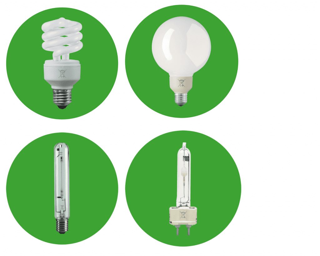 les lampes et ampoules à recycler