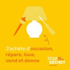 Geste zéro déchet j'achète d'occasion
