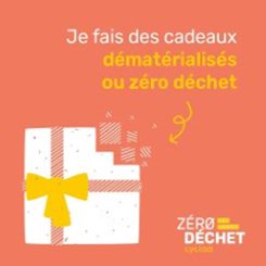 Geste zéro déchet je fais des cadeaux dématérialisés